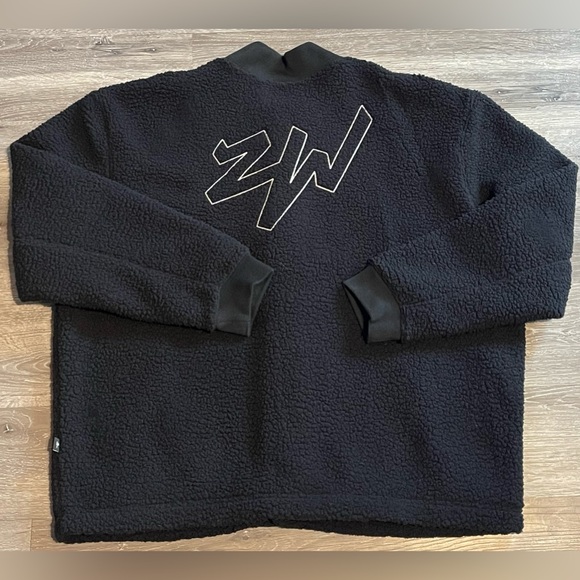 Jordan Zion Williamson Sherpa Fleece Button Up Jacket Mens Size XL DX0665-010 - Picture 8 of 11